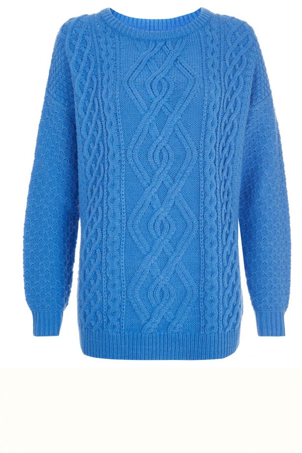 Oversized Cable Knit Jumper, £14