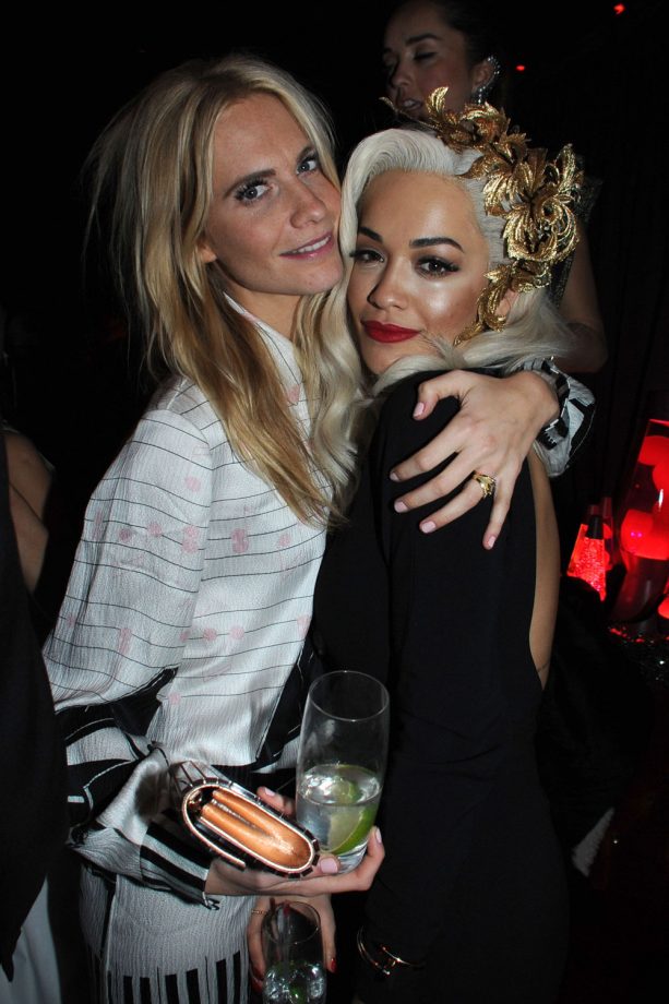 Poppy Delevingne And Rita Ora At The Playboy 60th Anniversary Party