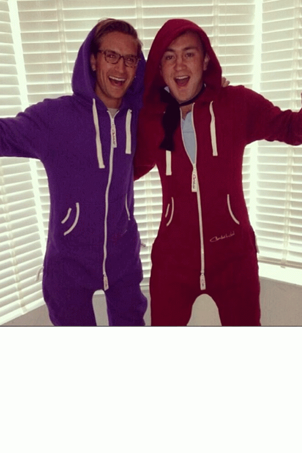 Proudlock And Francis Boulle Get Snug On A Boys' Night In, 2013