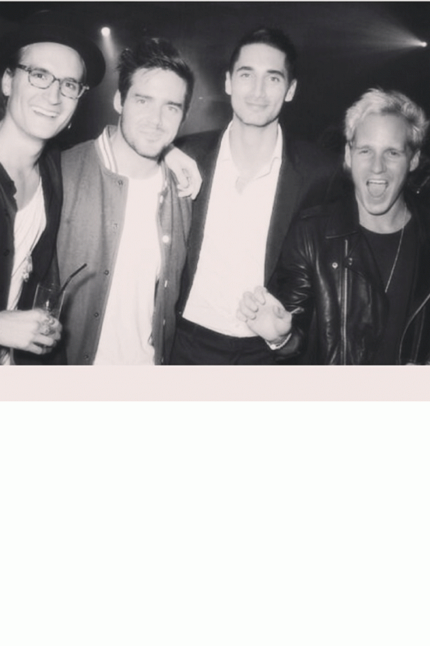 Proudlock, Spencer Matthews, Hugo Taylor And Jamie Laing Have Some Boi Time, 2013