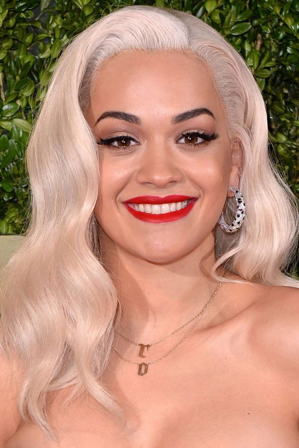 Rita Ora's Silver Locks At The British Fashion Awards, 2013