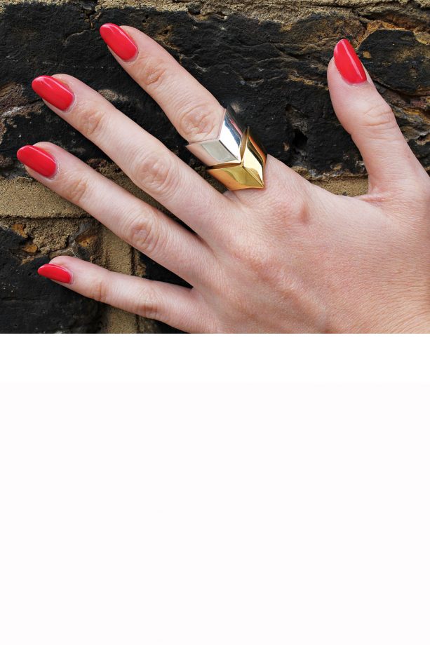 Party Nails: Rosie Fortescue's Christmas Red