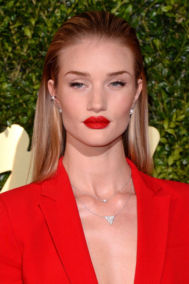 Rosie Huntington Whiteley at The British Fashion Awards 2013