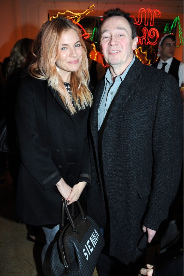 Sienna Miller and Paul Whitehouse At The Stella McCartney Christmas Lights Ceremony