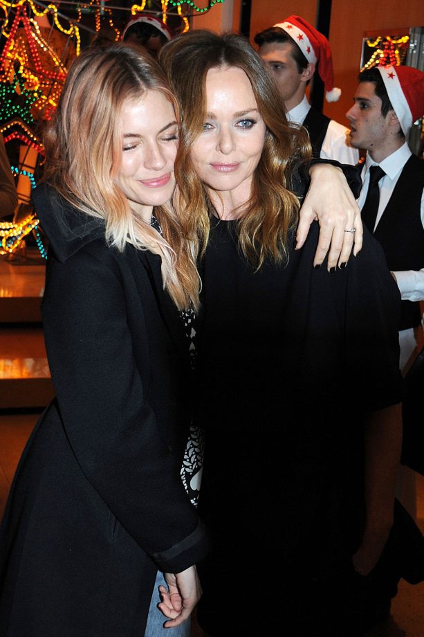 Sienna Miller and Stella McCartney At The Stella McCartney Christmas Lights Ceremony