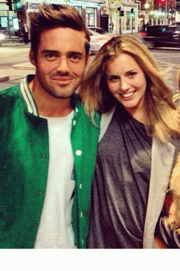 Spencer Matthews Hangs Out With Caggie Dunlop, 2013