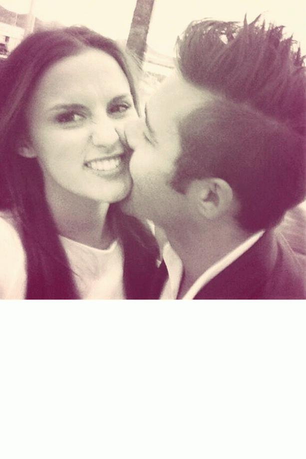Spencer Matthews Shows His Affection For Ex Lucy Watson In Cannes, 2013