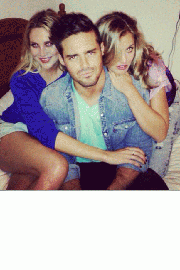 Stephanie Pratt, Spencer Matthews And Caggie Dunlop Get Friendly, 2013