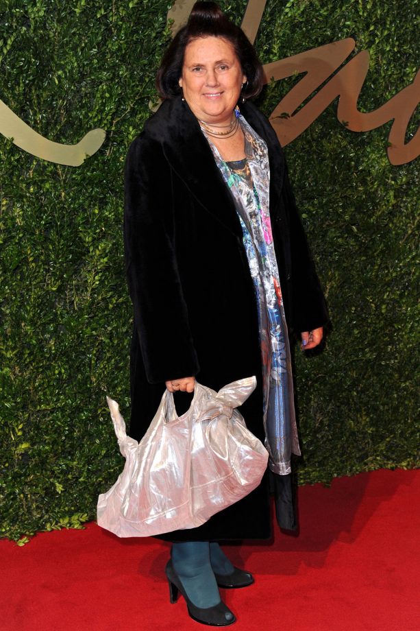Suzy Menkes at The British Fashion Awards 2013