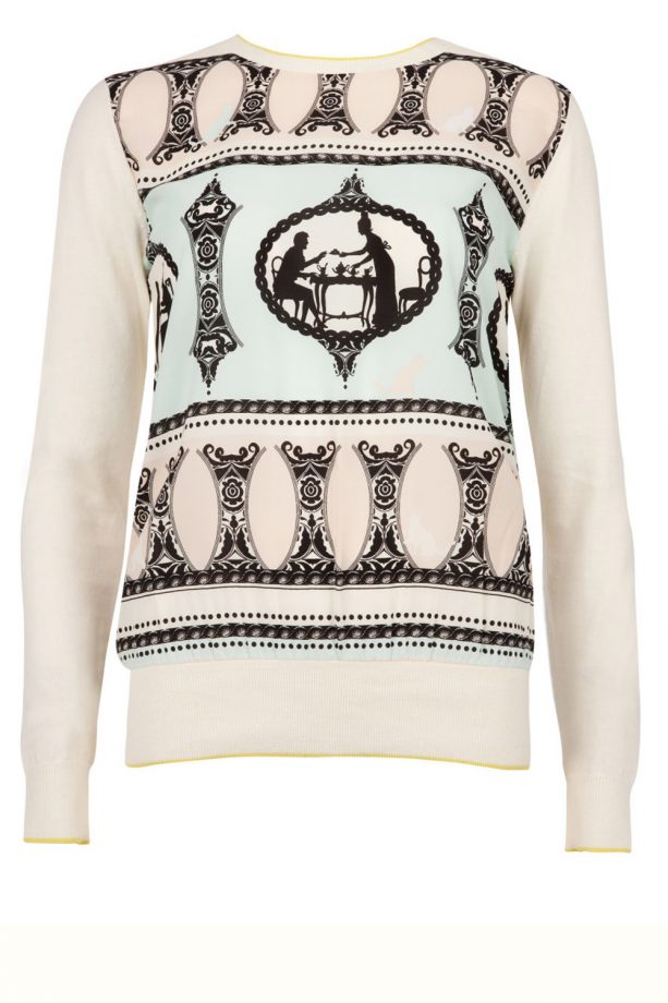 Ted Baker Aiesha Printed Sweater, £99