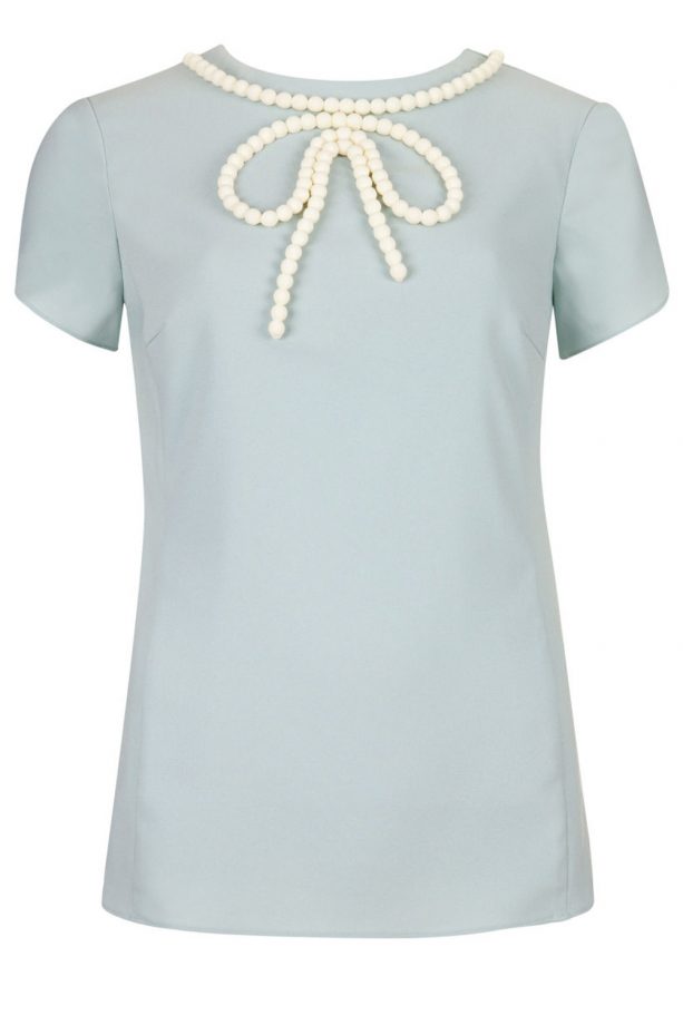 Ted Baker Lanete Beaded Bow Top, £109