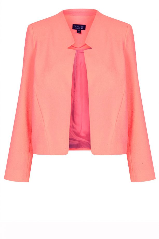 Topshop Crepe Notch Front Jacket, £55