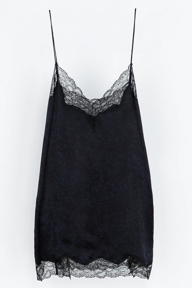 Zara Lingerie-Style Studio Tunic, £49.99
