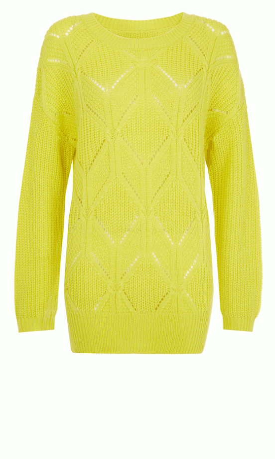 Primark Cable Knit Jumper, £10