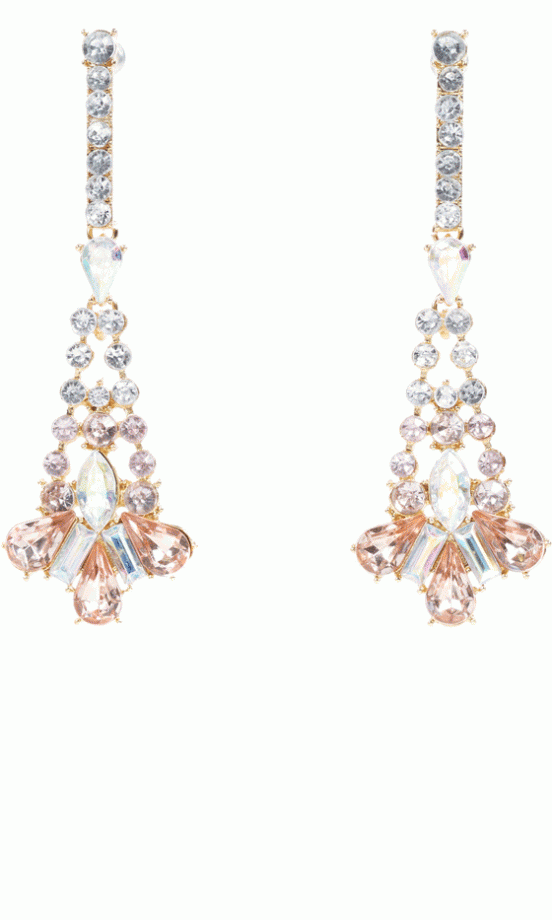 Primark Diamante Drop Earrings, £2.50
