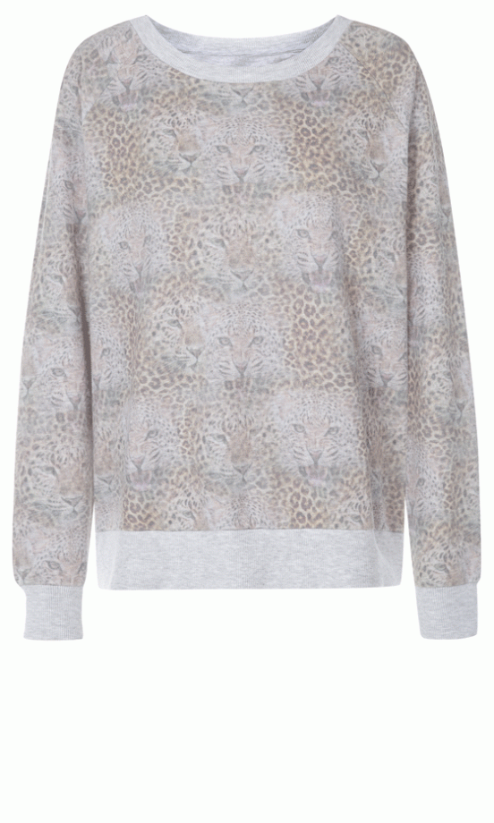 Primark Faded Leopard Print Jumper, £9