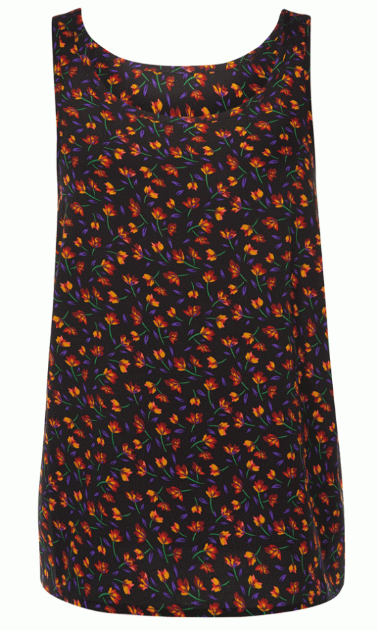 Primark Flower Print Vest, £4