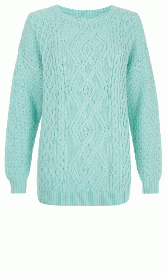 Primark Jade Oversized Cable Knit, £14