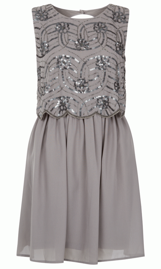 Primark Sequin Scallop Dress, £17