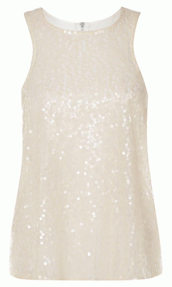 Primark Sequin Racer Back Vest, £10
