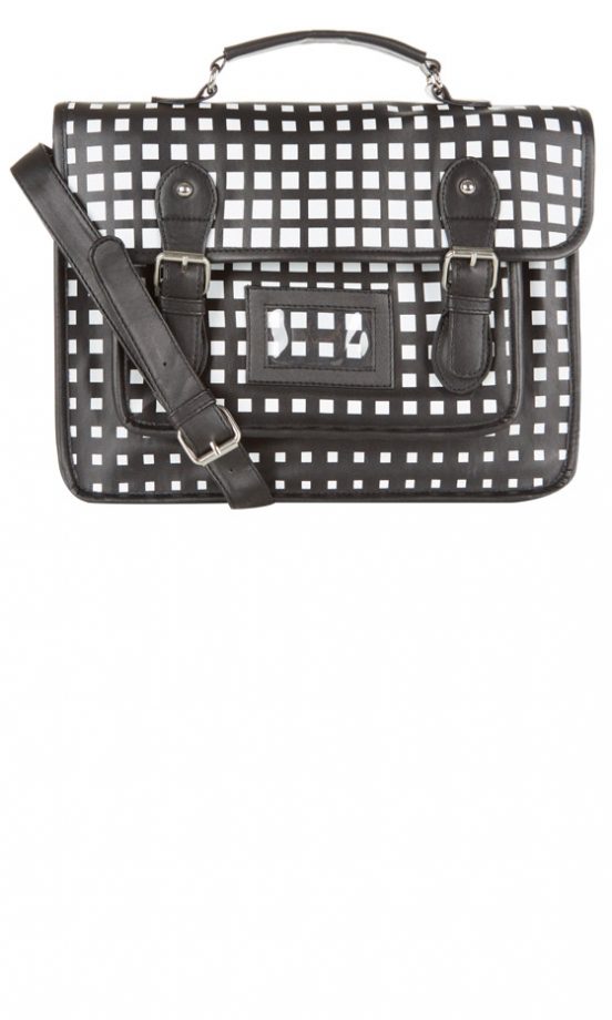 Primark Checked Satchel, £9