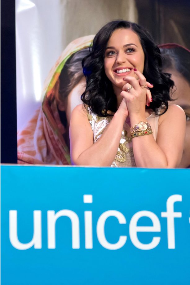 Katy Perry At The UNICEF Snowflake Ball 2013