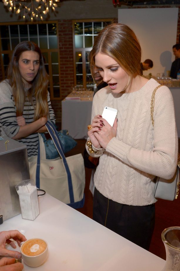 Olivia Palermo At The Old Navy Christmas Bazaar