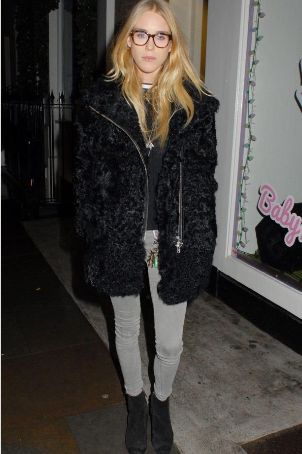 Lady Mary Charteris Arrives For The Sophia Webster Store Opening