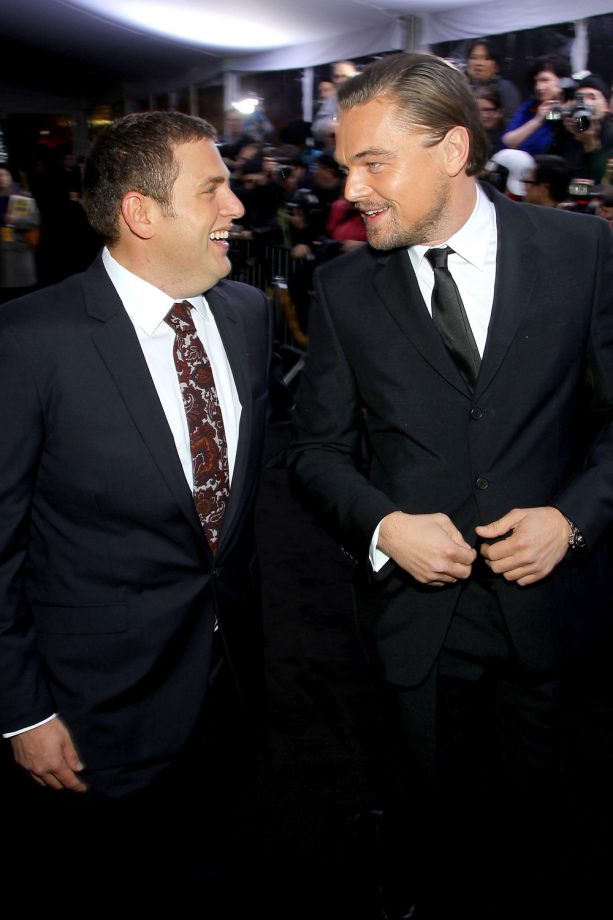Leonardo DiCaprio And Jonah Hill At The Wolf Of Wall Street Premiere
