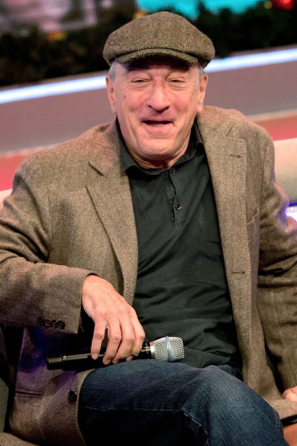 Robert De Niro Laughs Away During A TV Interview