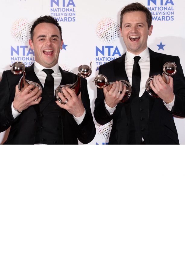Ant McPartlin And Dec Donnelly At The National Television Awards, 2014