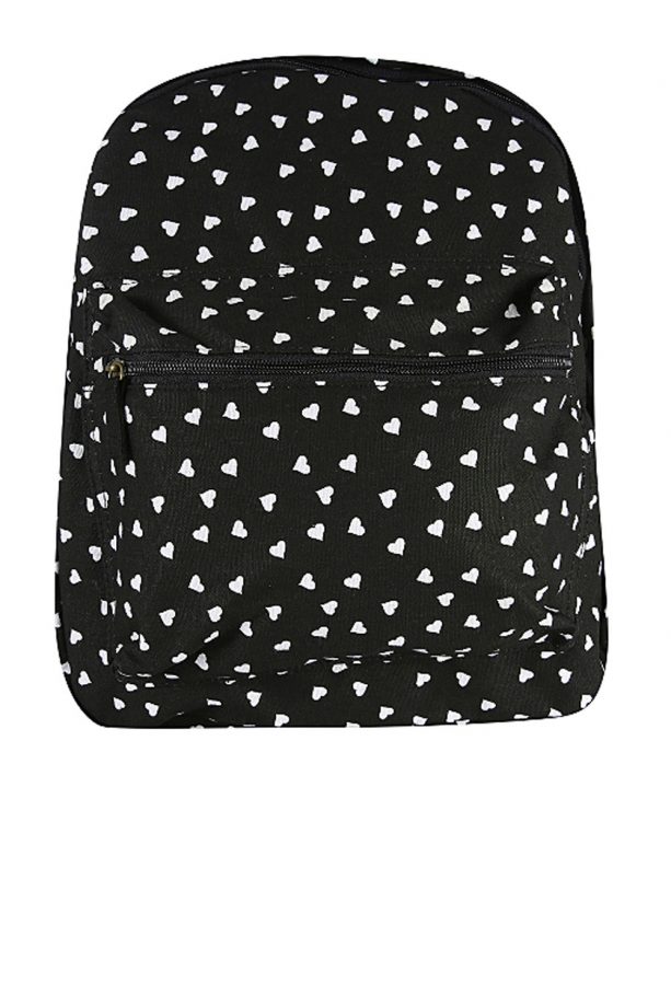George Heart Print Rucksack, £10