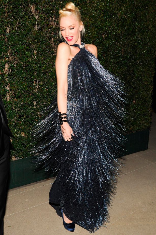 Gwen Stefani In Salvatore Ferragamo At The Wallis Annenberg Center For Performing Arts In LA, 2013