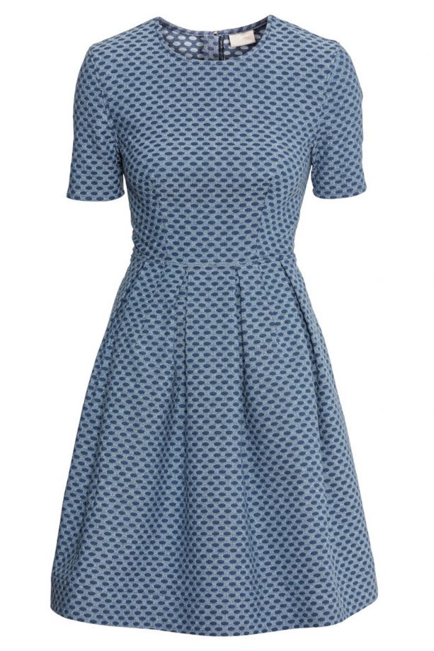 H&M Jacquard Weave Dress, £34.99