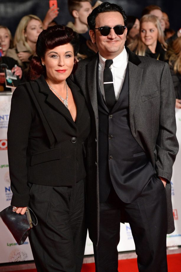 Jessie Wallace And Tim Arnold At The National Television Awards, 2014