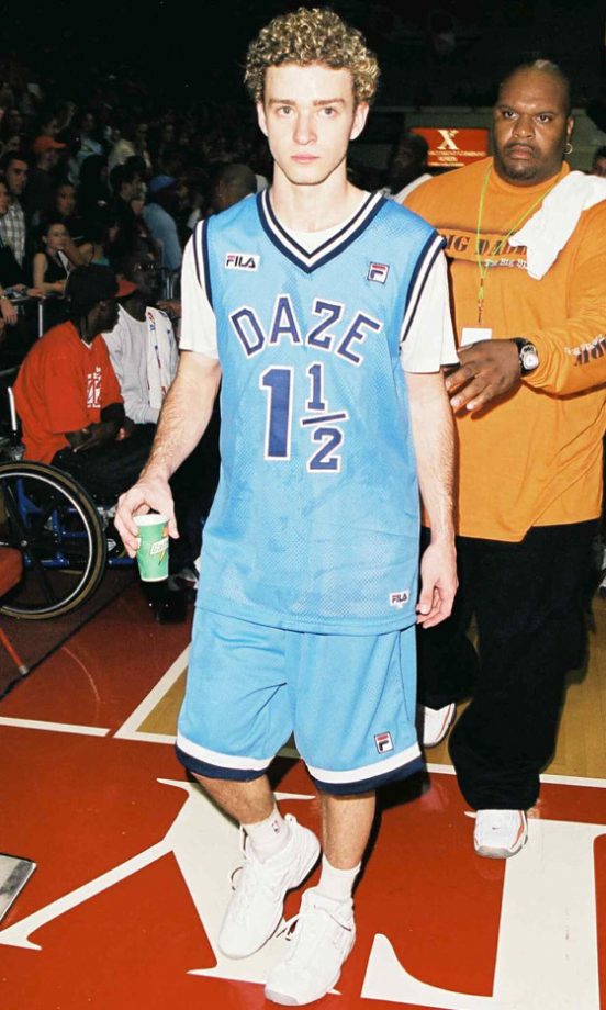 Justin Timberlake At A Charity Basketball Game, 2000
