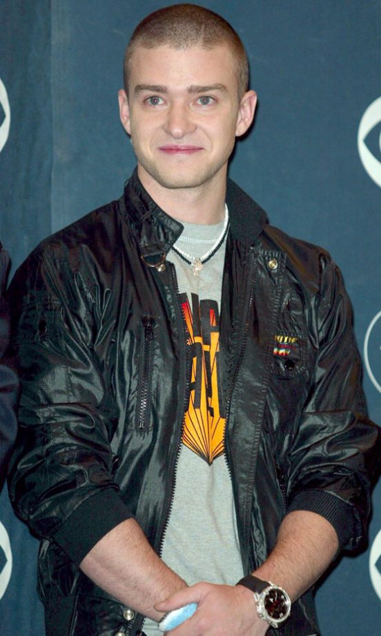 Justin Timberlake At The Grammy Award Nominations, 2003