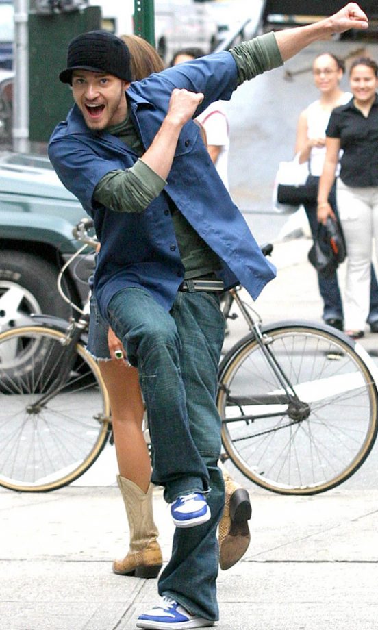Justin Timberlake Shooting The 'I'm Lovin It' Music Video, 2003
