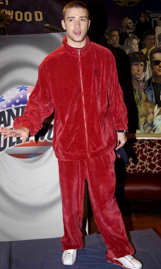 Justin Timberlake At Planet Hollywood, London, 2003