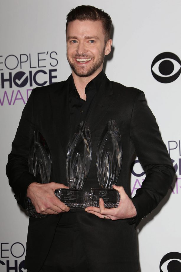 Justin Timberlake Scooped Three Awards At The People's Choice Awards