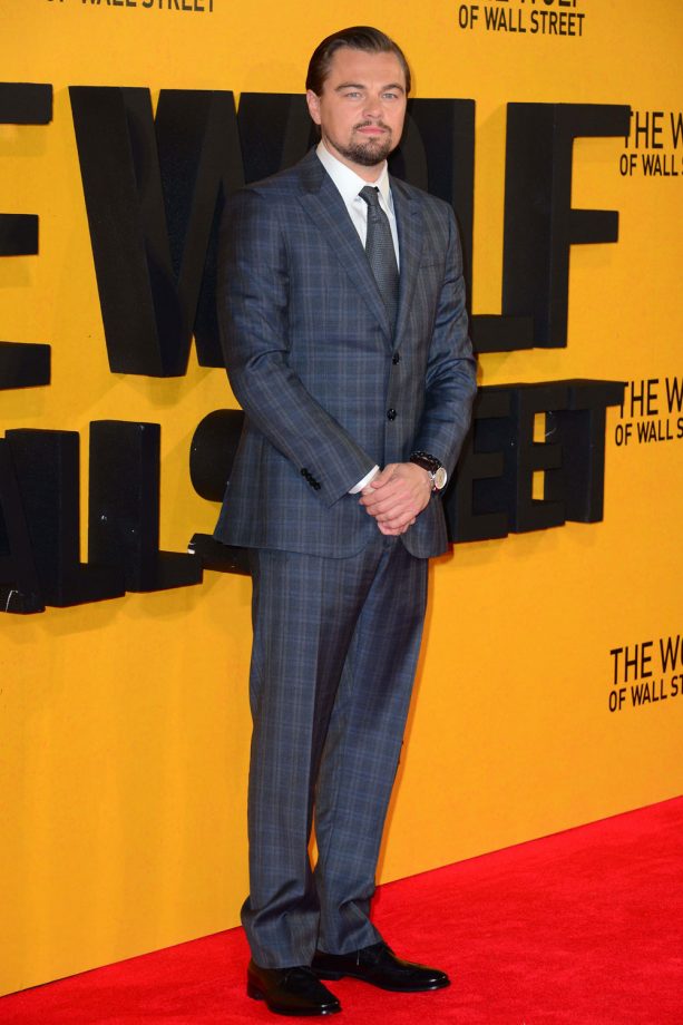 Leonardo DiCaprio Looked The Part At The Wolf Of Wall Street Premiere