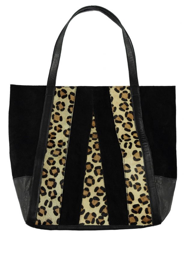 Matalan Real Leather And Ponyhair Tote, £45