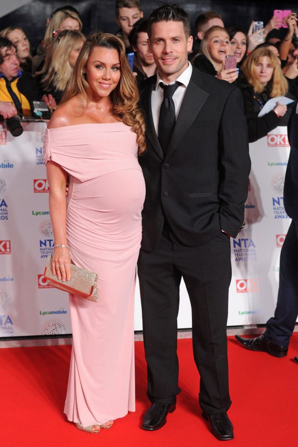 Michelle Heaton And Hugh Hanley At The National Television Awards, 2014