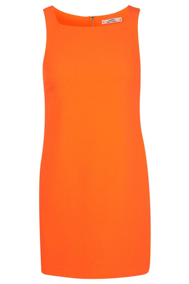 Miss Selfridge Orange Cutout Dress, £35