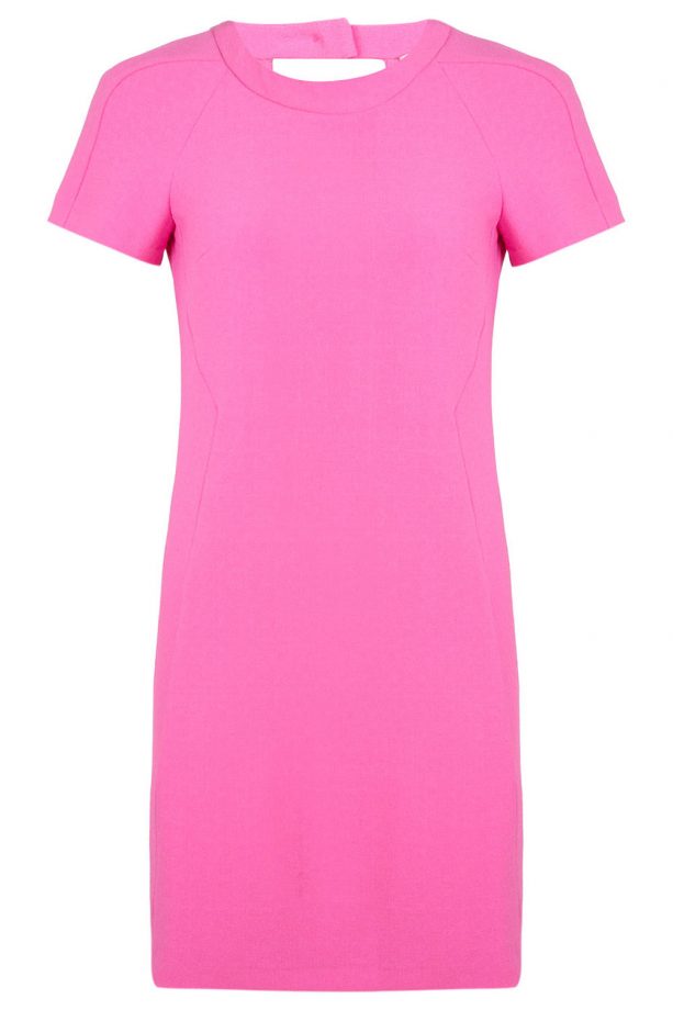 Miss Selfridge Pink Crepe T-Shirt Dress, £39
