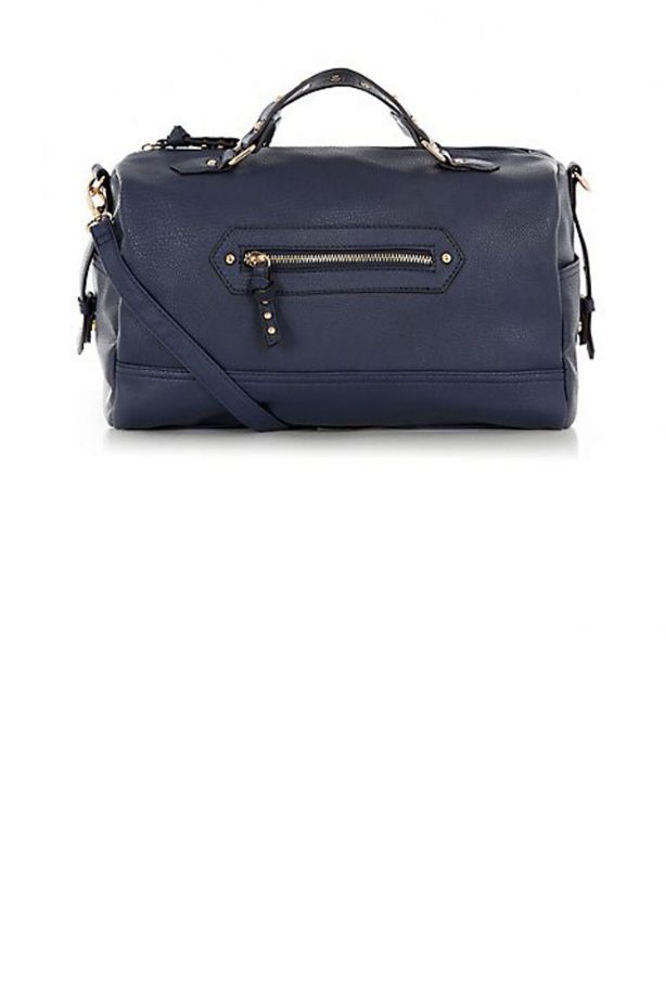 New Look Navy Oversized Bowler Bag, £22.99