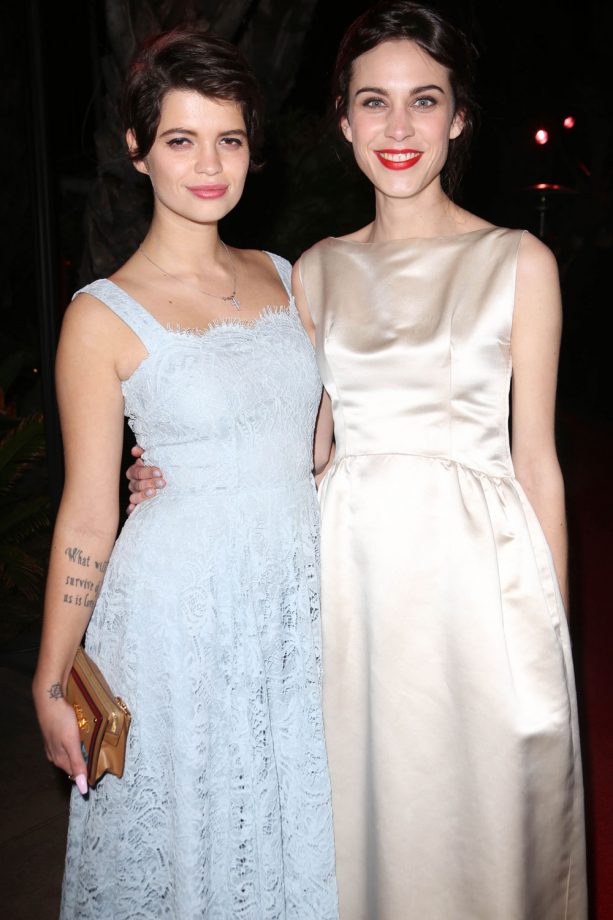 Pixie Geldof And Alexa Chung At The Warner Bros & InStyle After Party