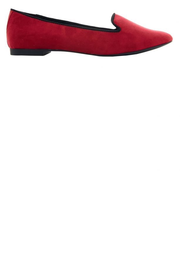 Pull&Bear Red Basic Slipper Shoes, £19.99
