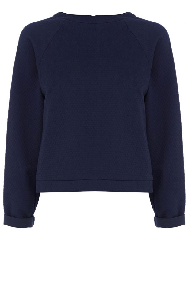 Warehouse Geo Jacquard Sweat, £40