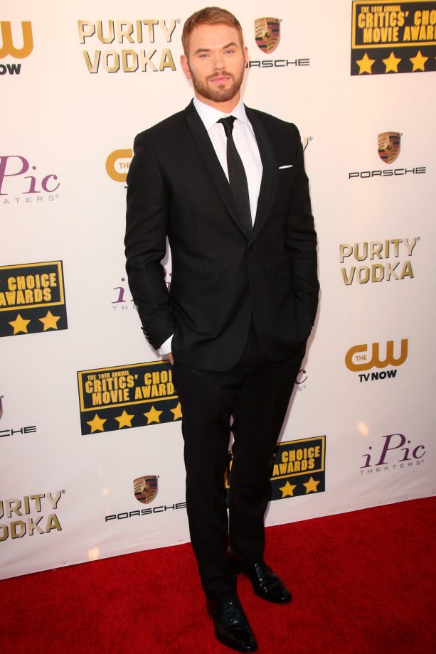 Kellan Lutz At The Critics' Choice Awards In LA, 2014